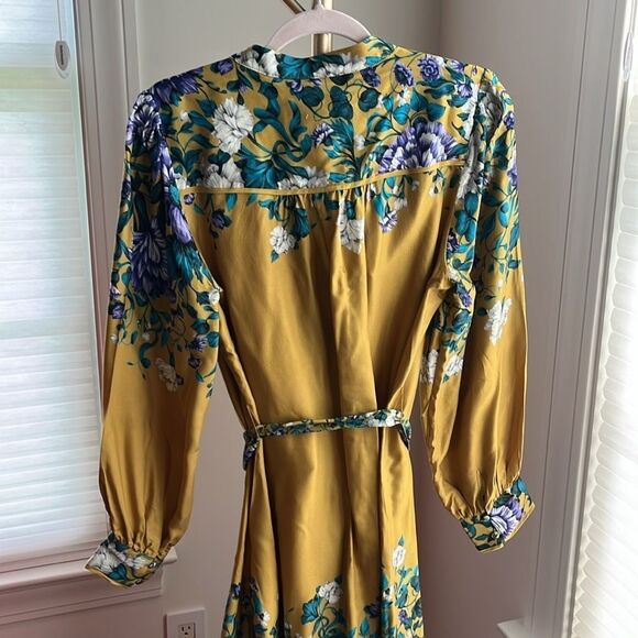Anthropologie XL Stunning Midi Shirt Dress - Picture 6 of 8